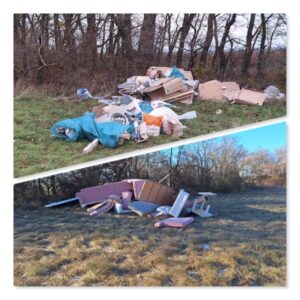 illegale Müllablagerungen